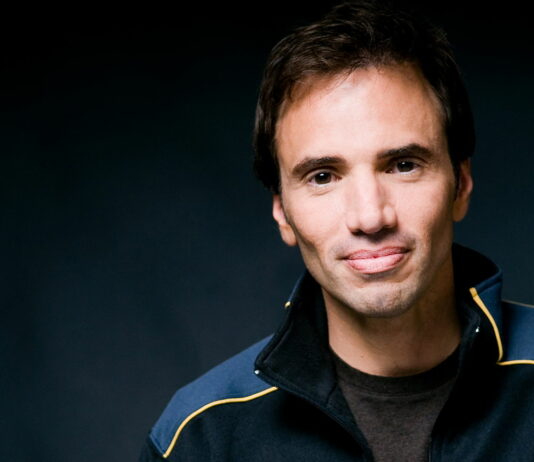 Comedian Paul Mecurio with Mike Hover and Wes Ward at Mark Ridley’s Comedy Castle in Royal Oak.