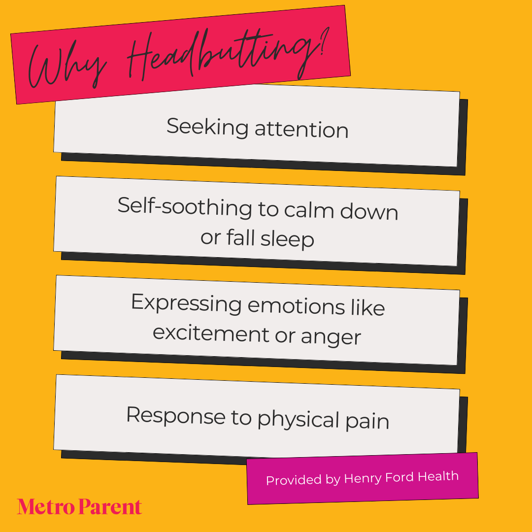 Four Reasons Why Babies and Toddlers Headbut