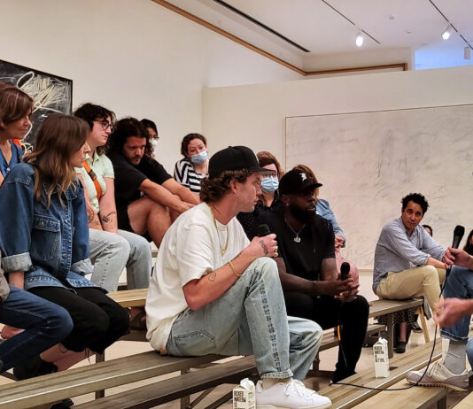 Conversation: Tyrrell Winston & Che’ Pope, Moderated by Laura Mott, Chief Curator at Cranbrook Art Museum in Bloomfield Hills