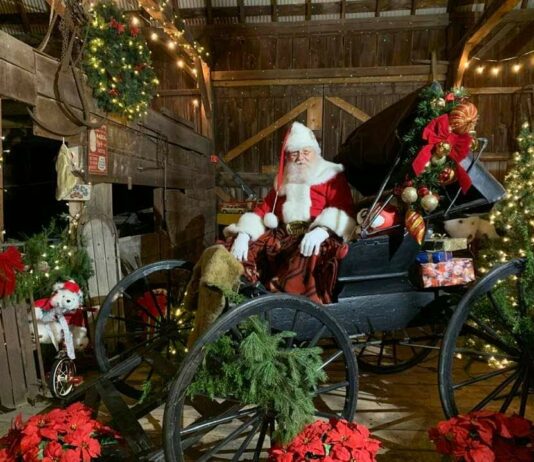 Oh Deer, Santa’s Here! at Heritage Park in Farmington Hills