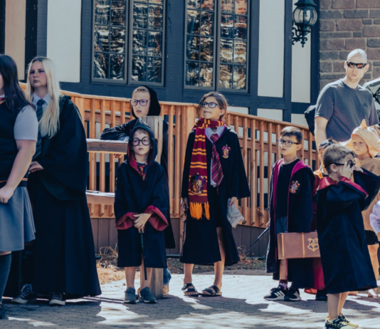 HP Dinner in the Castle at Canterbury Village in Lake Orion Harry Potter's Birthday Celebration at Canterbury Village