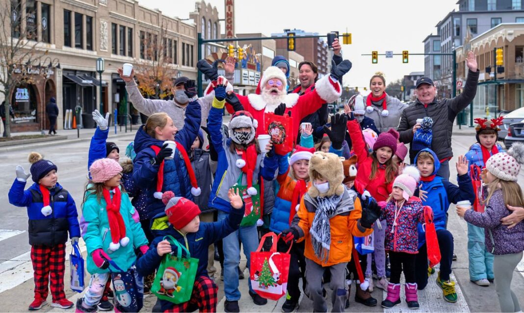 Birmingham Santa Walk