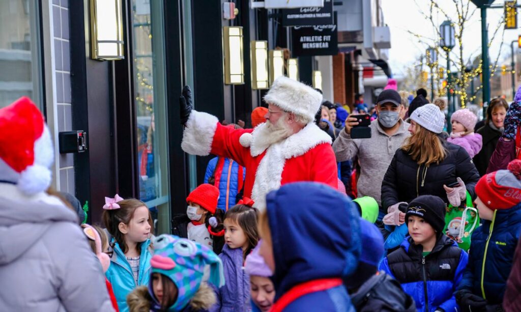 Birmingham Santa Walk
