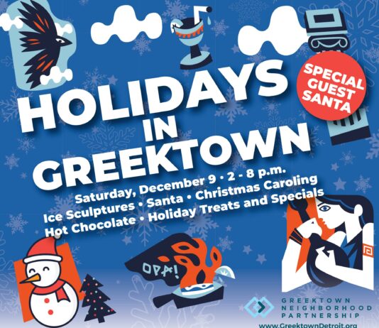 Holidays in Greektown in Detroit