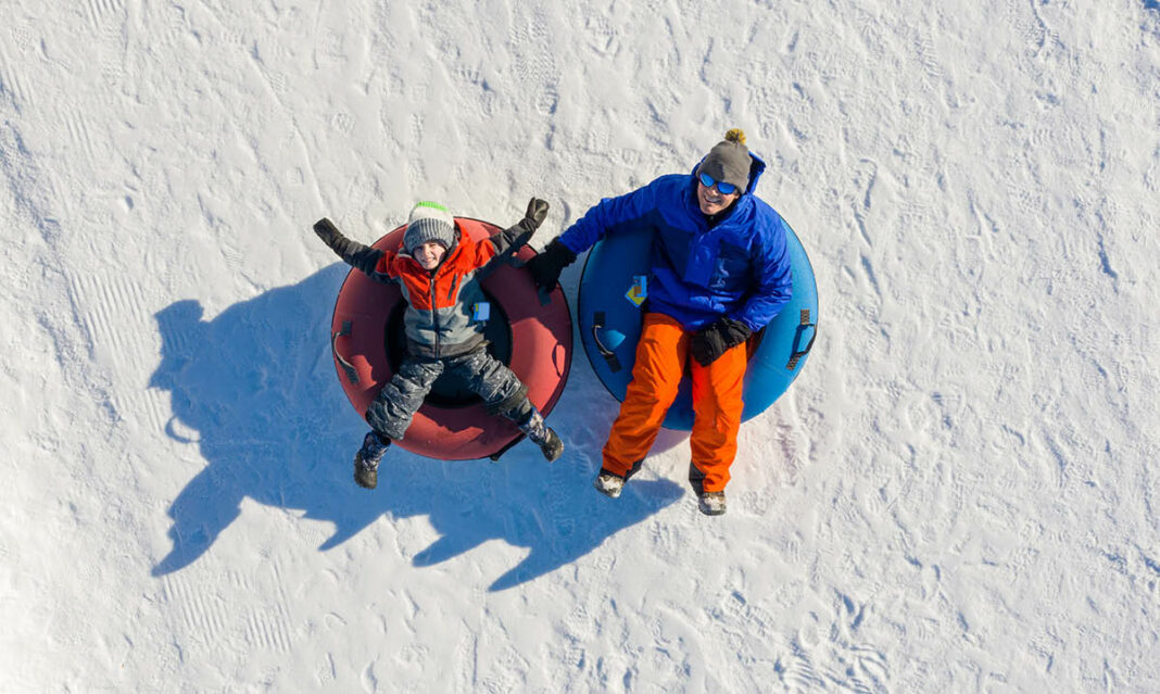Kids snow tubing detroit