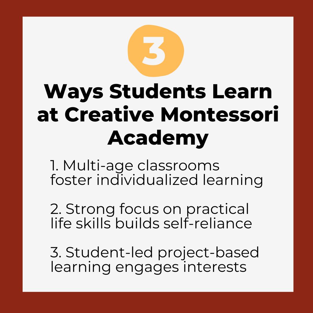 3-ways-students-learn-at-creative-montessori-academy-checklist-graphic