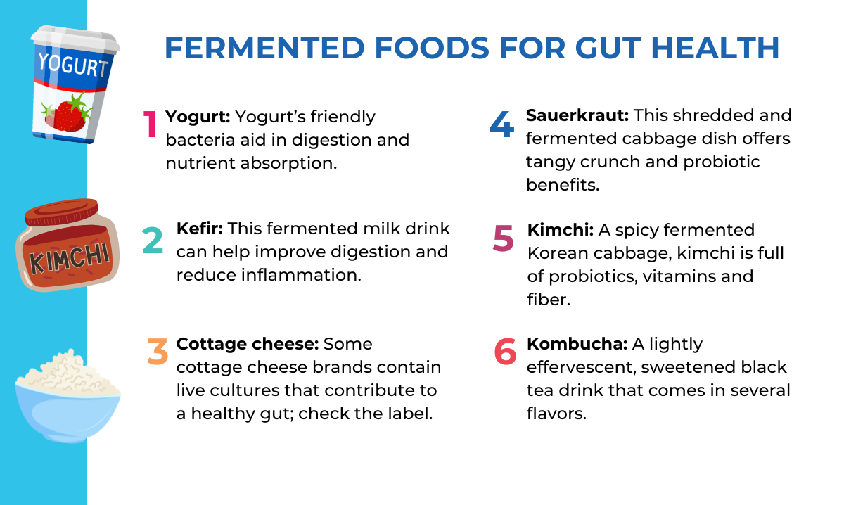 Fermented Foods for Gut Health