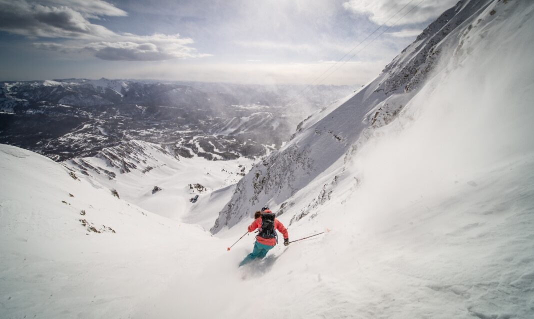 Winter in Big Sky, Montana