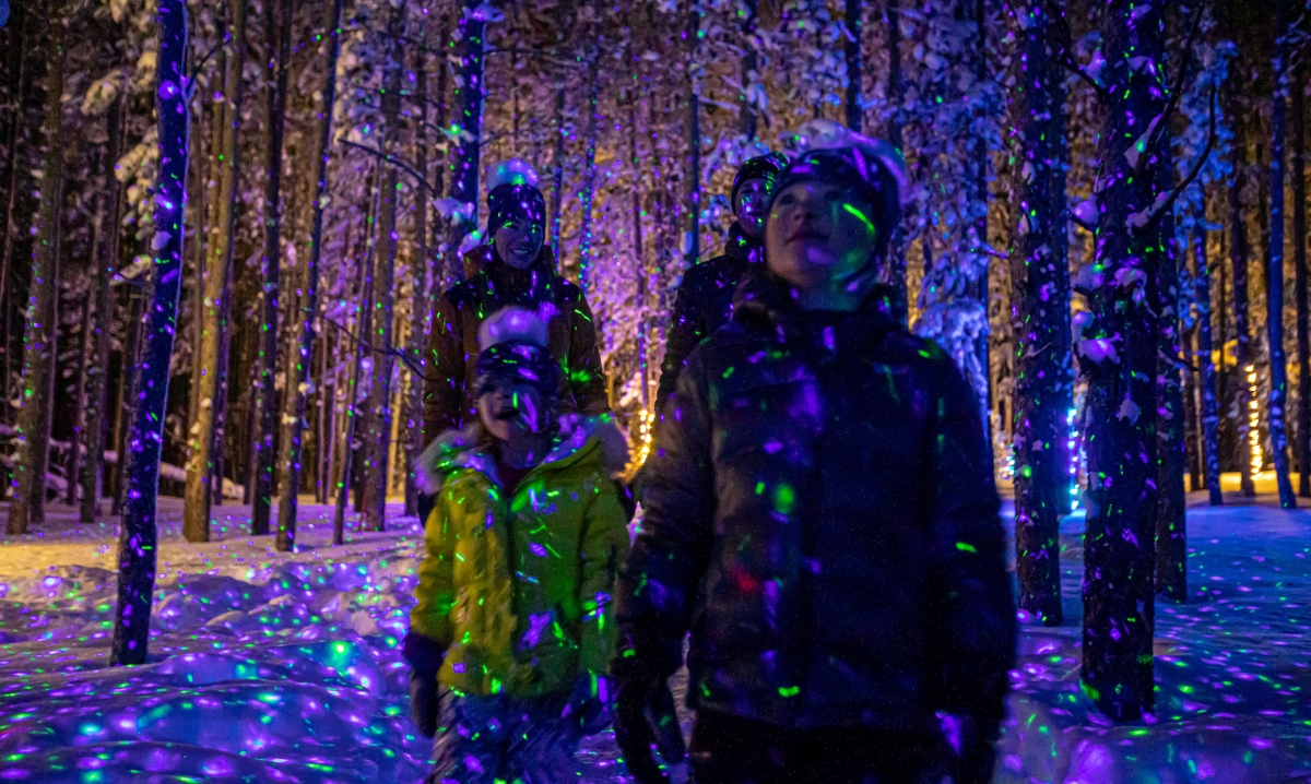 Winter in Big Sky, Montana