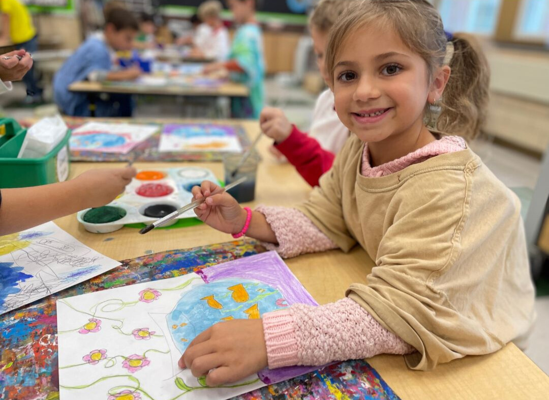 Young Fives attending the Grosse Pointe Public School System