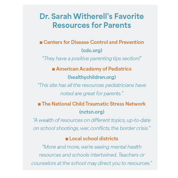 Dr. Sarah Witherell’s Favorite Resources for Parents