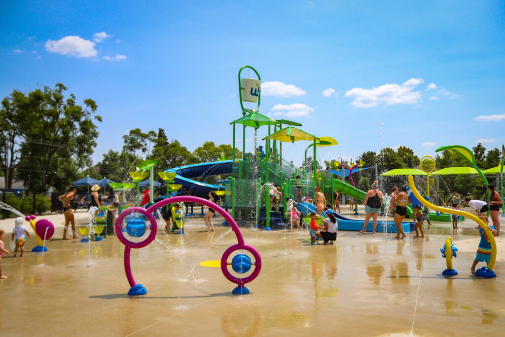 splash pads in metro detroit