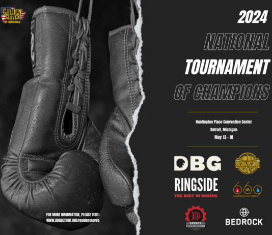 2024 National Golden Gloves Tournament of Champions at Huntington Place in Detroit