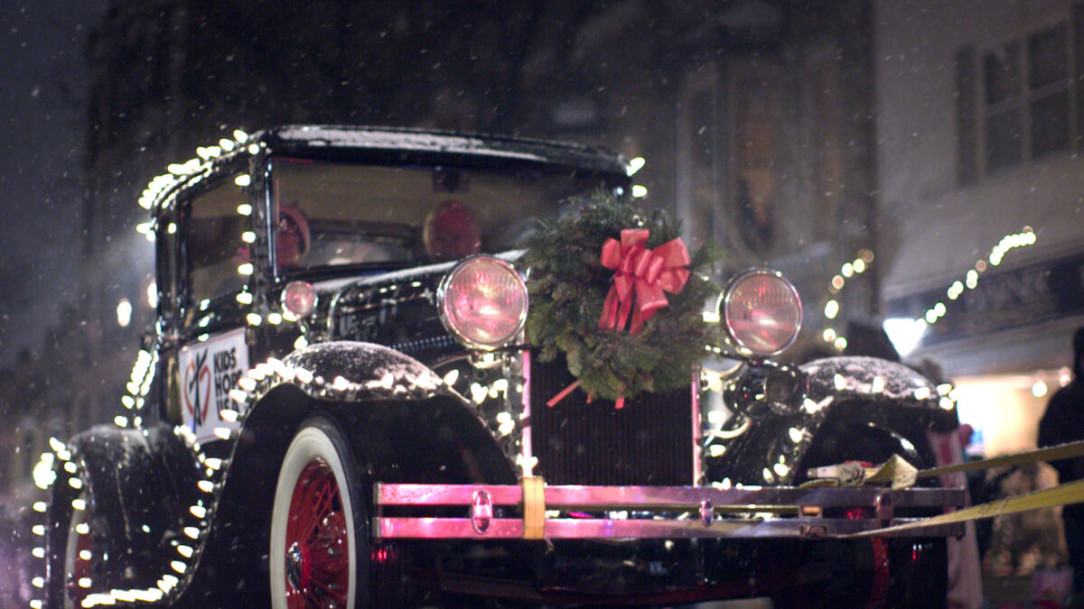 Truck in Parade of Lights