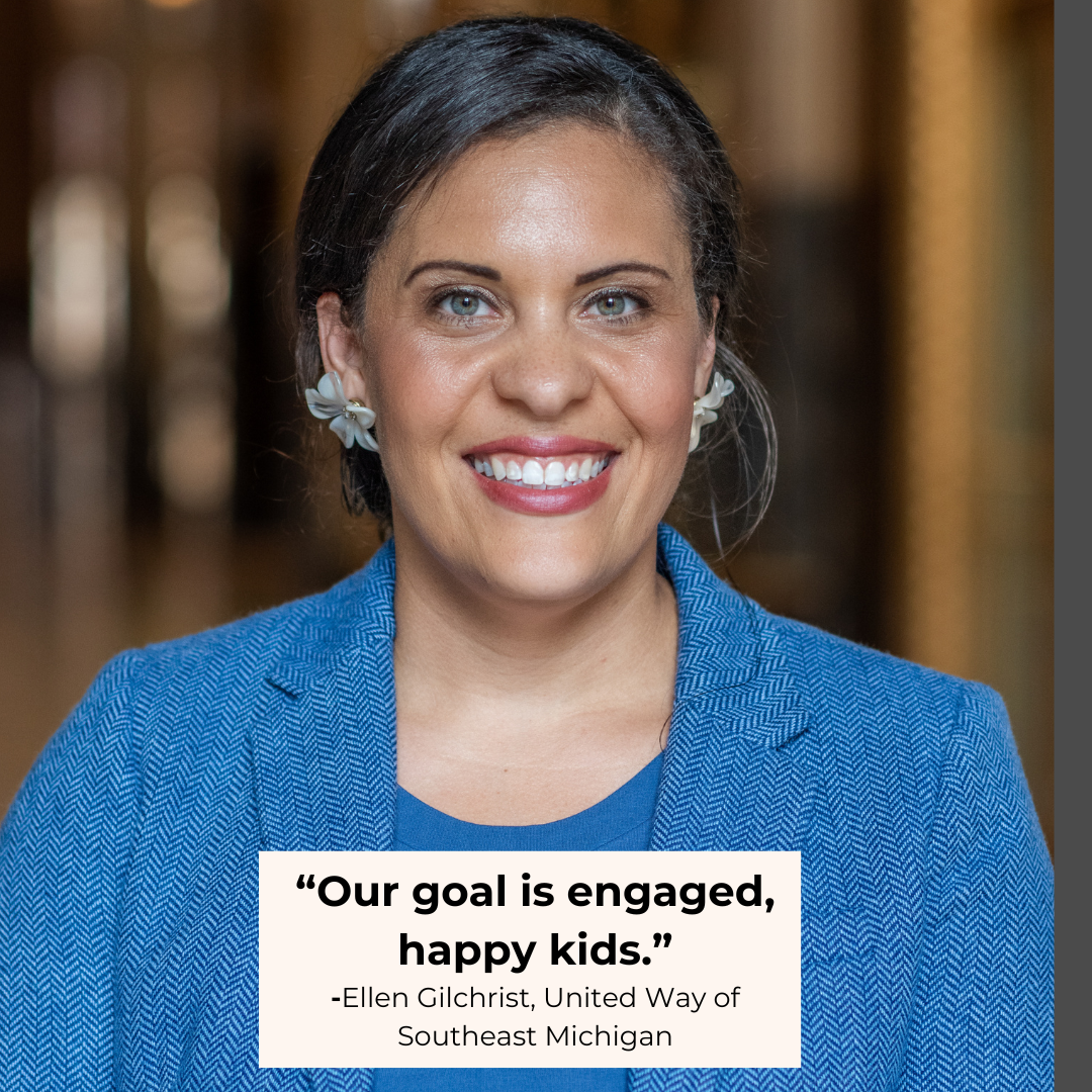 Elen Gilchrist from United Way of Southeast Michigan