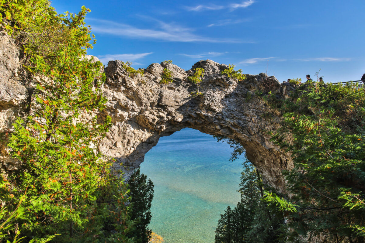 Arch Rock at Mackinac Island State Park