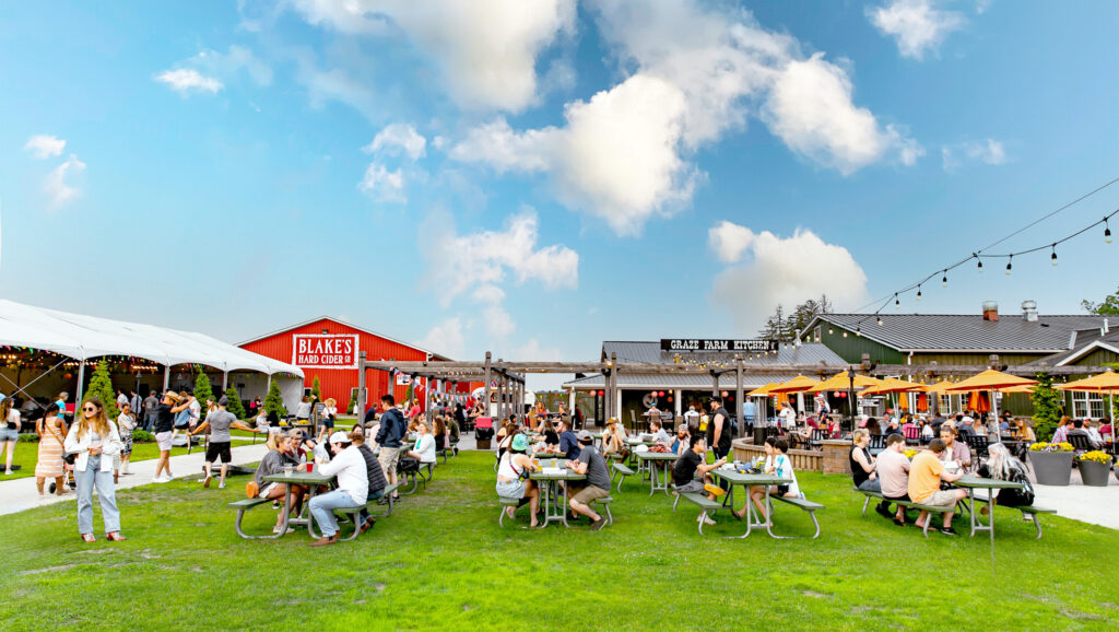 Kid-friendly patios blake farms