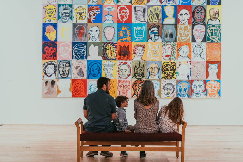 Family at museum summer actitivies for kids in Traverse City