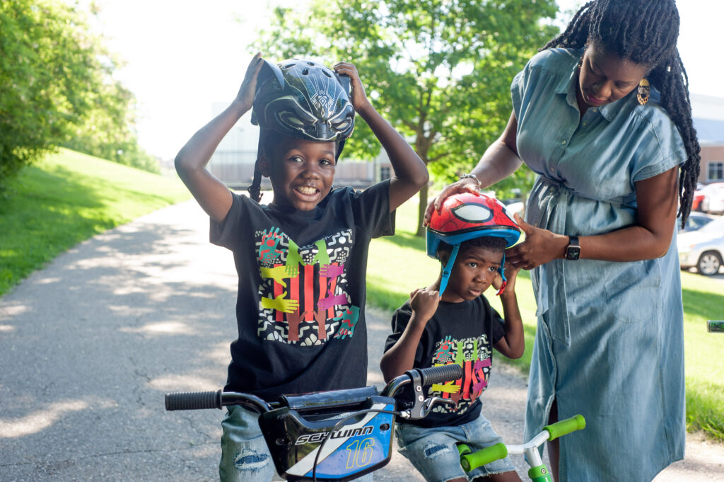 Kid-friendly bike trails metro detroit