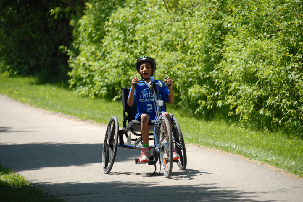 Kid-friendly bike trails metro detroit