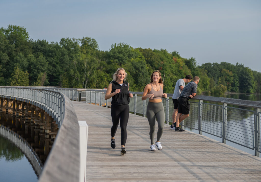 Summer activities with kids in Traverse City: Boardman Lake Trail