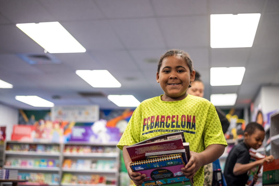 Young Girl at United Way of Southeast Michigan