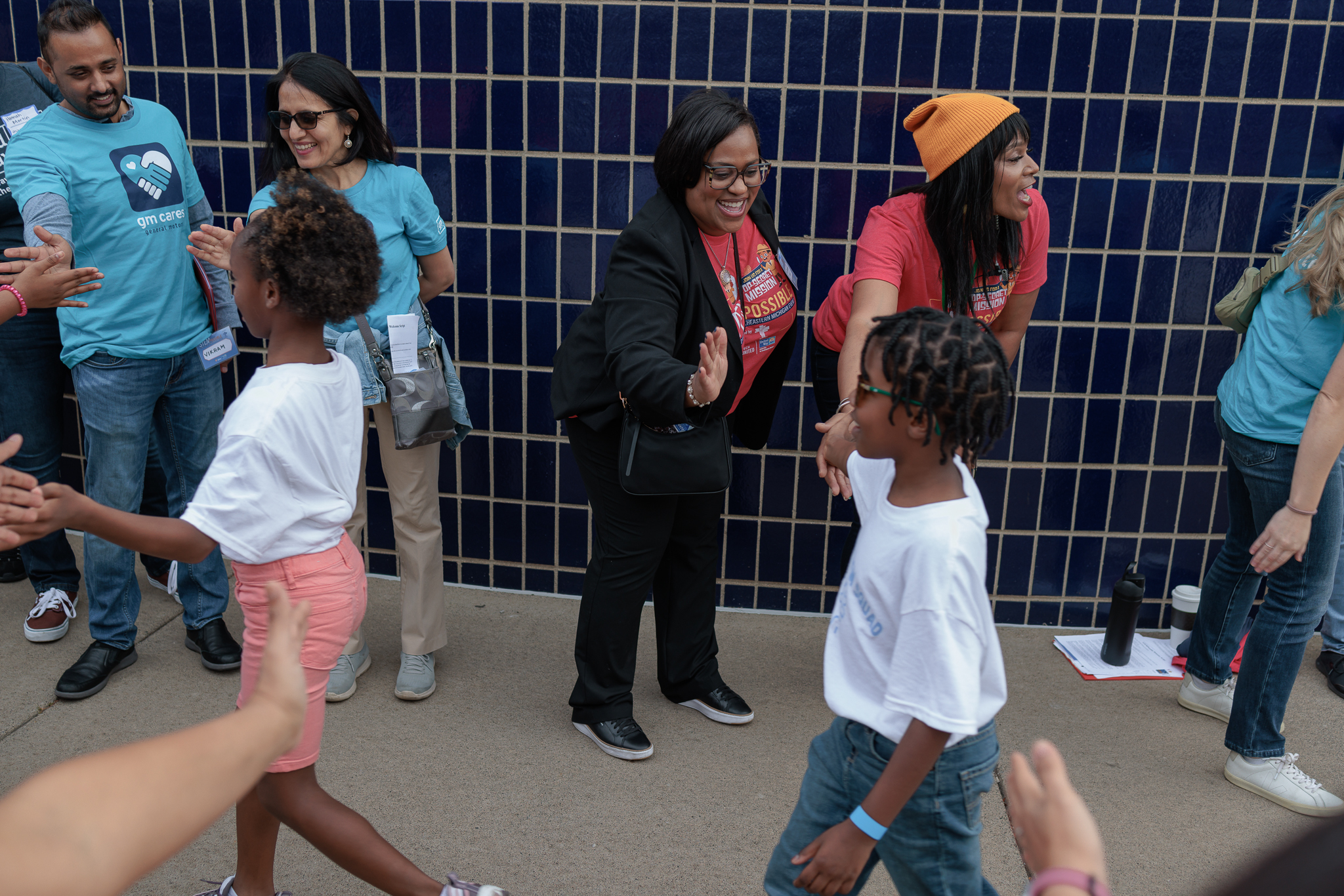 Parents, Teachers and Students at United Way of Southeast Michigan