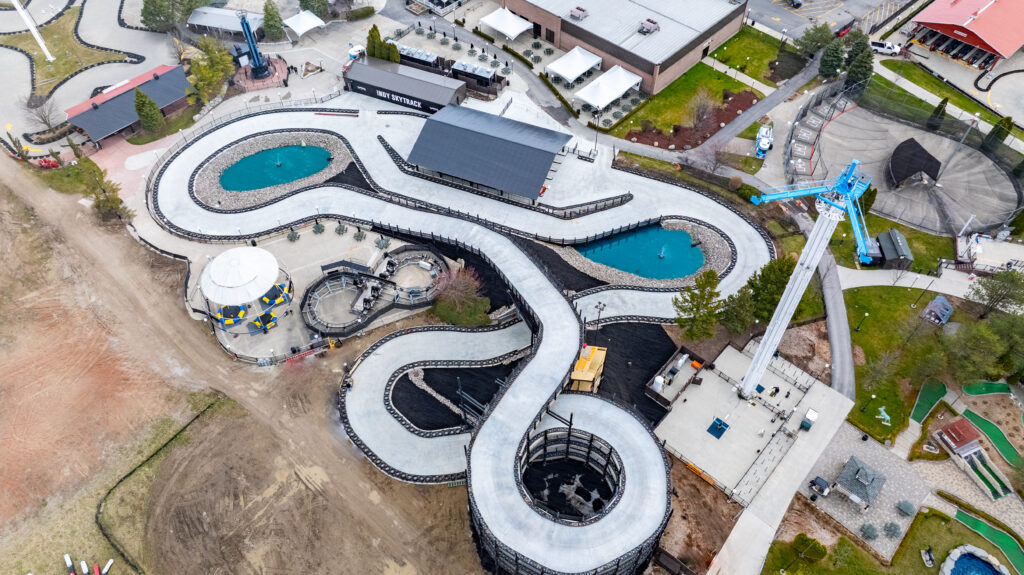 Go kart track cj barrymores