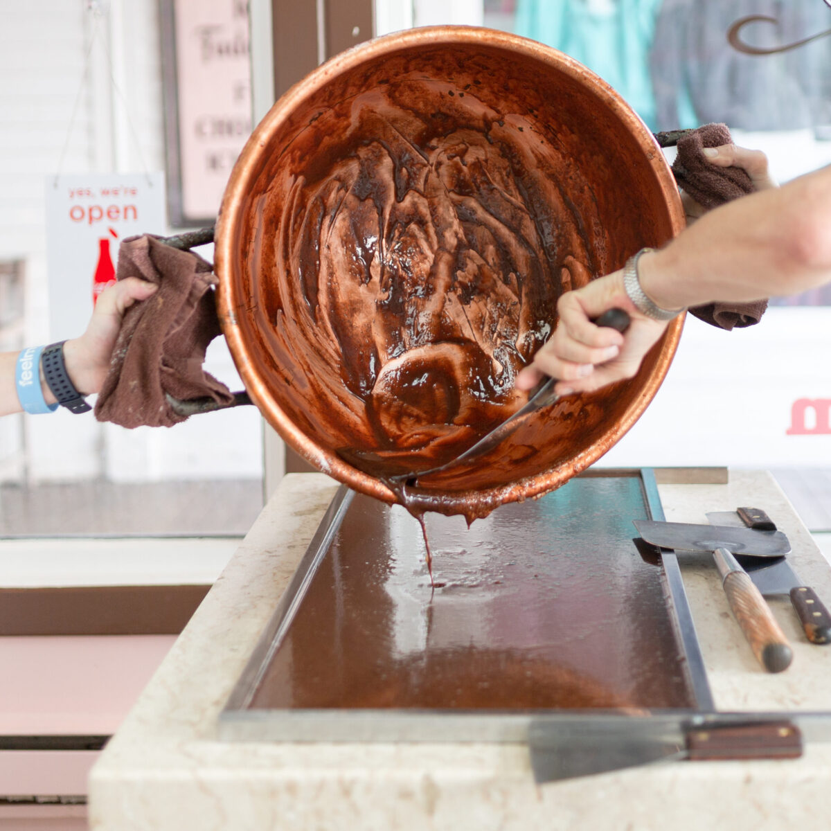 Mackinac Island fudge taste