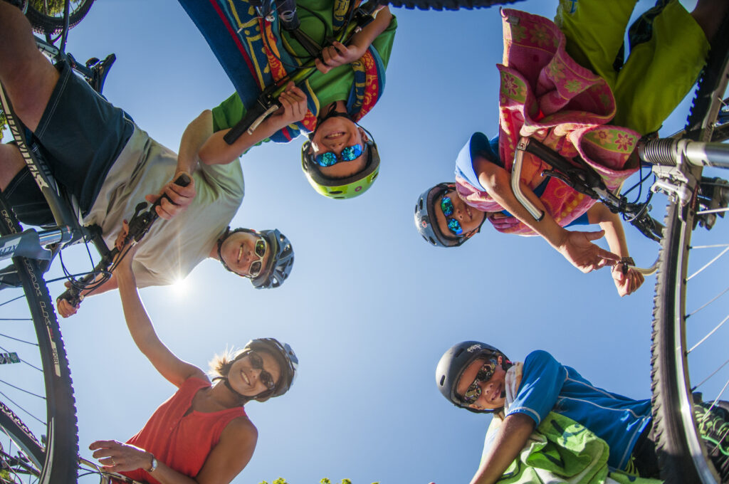 Family bike ride: summer activities for kids in Traverse City