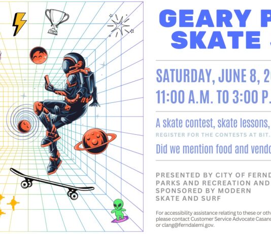 Geary Park Skate Jam at Donald Red Geary Skate Park in Ferndale