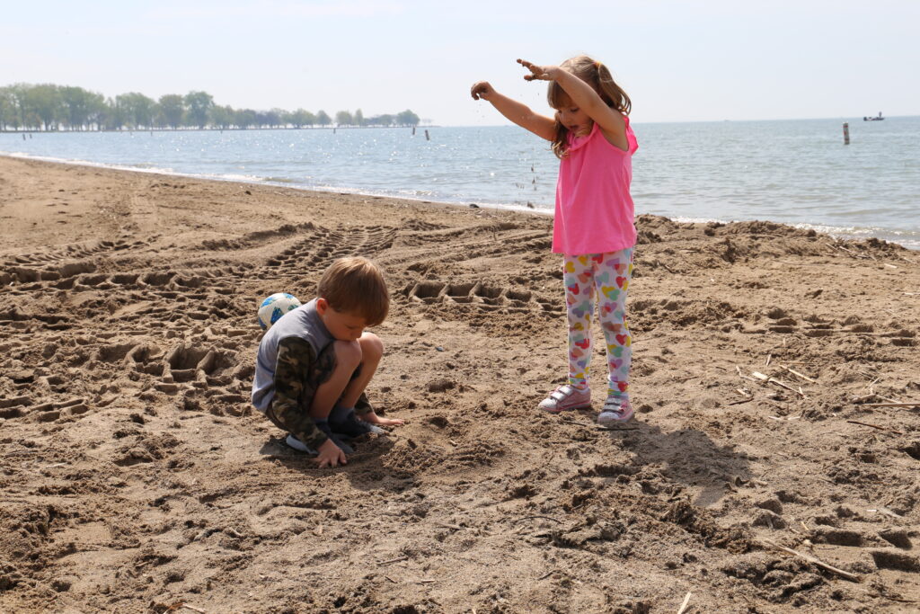Kensington metropark with kids