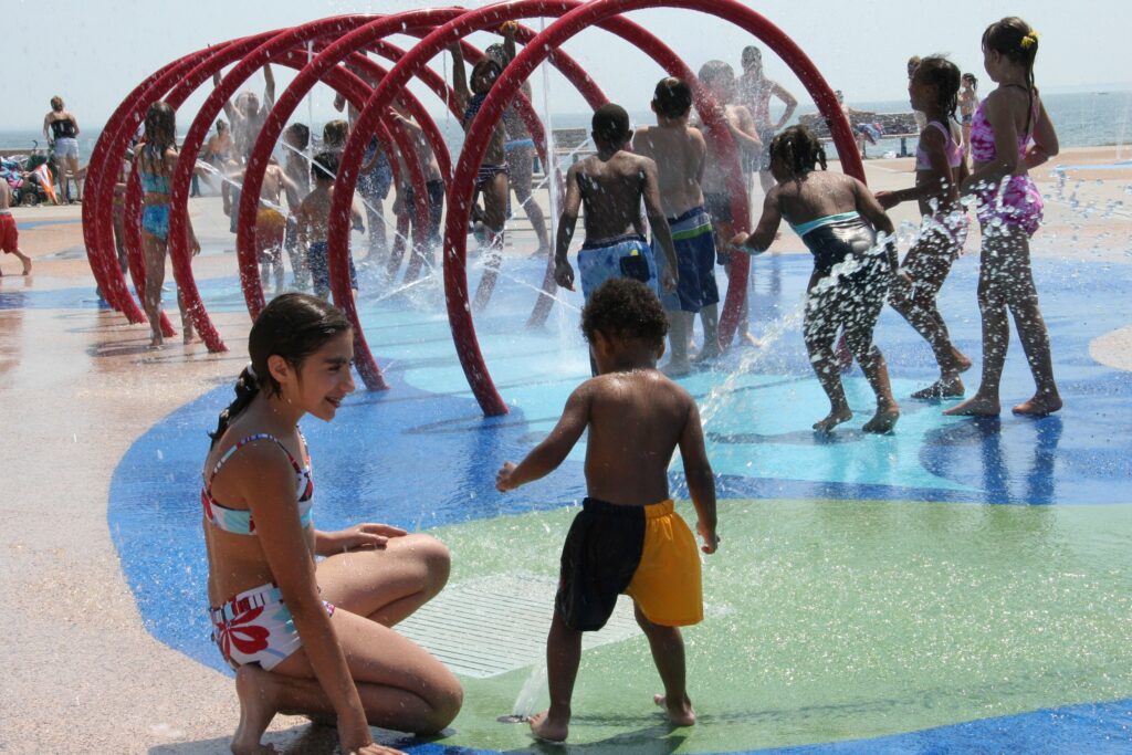 Kensington metropark with kids