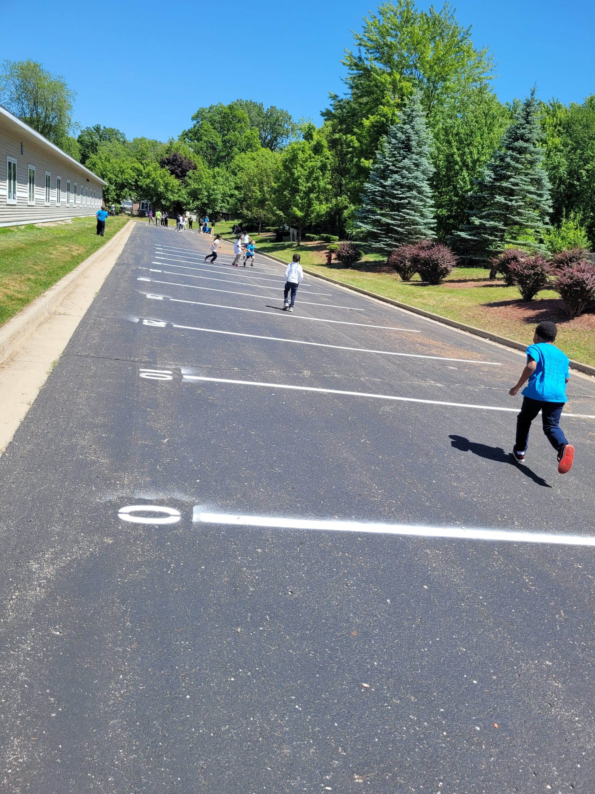 Students at Charter School