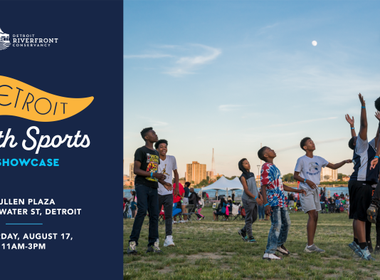 Detroit Youth Sports Showcase at Cullen Plaza in Detroit
