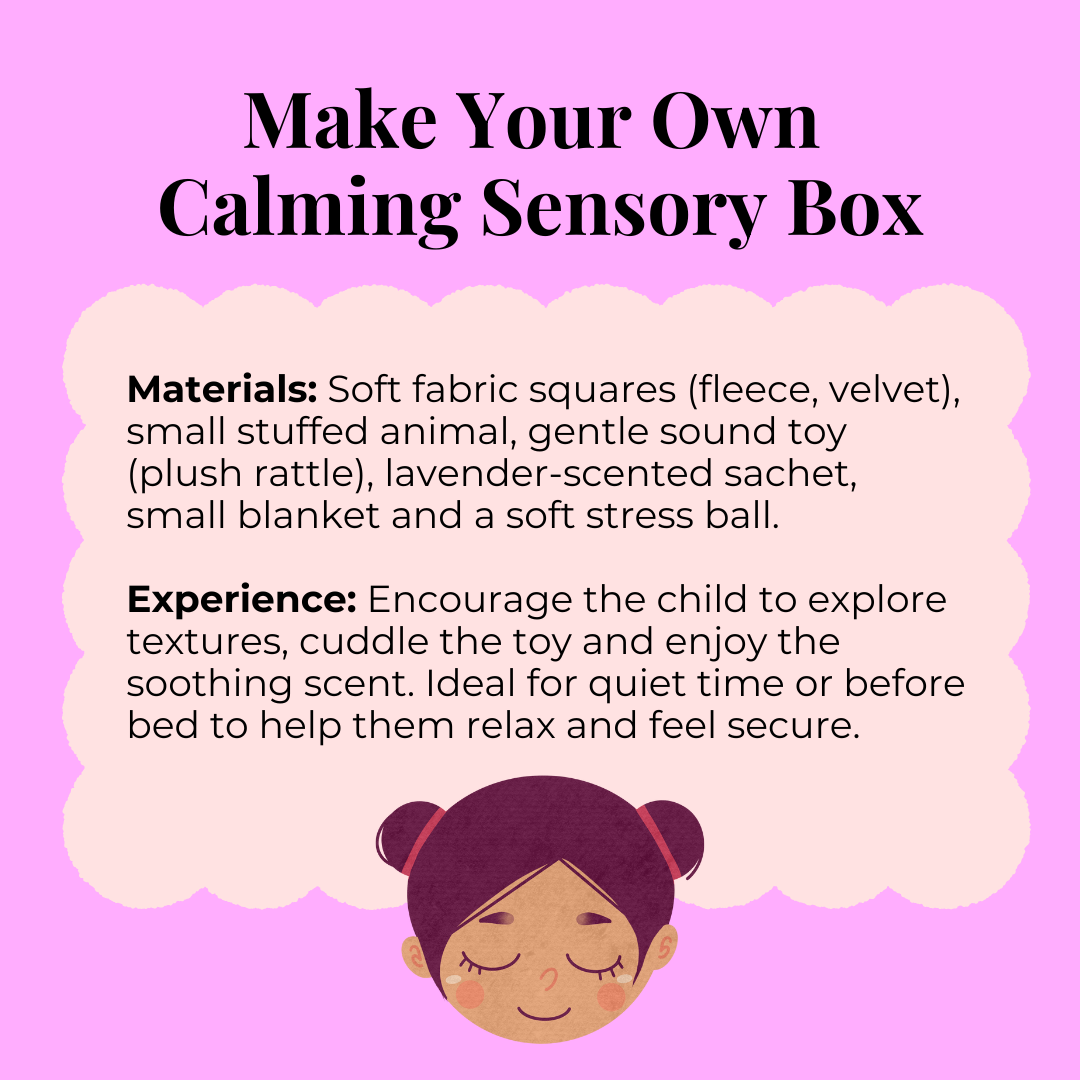 Make your own calming sensory box