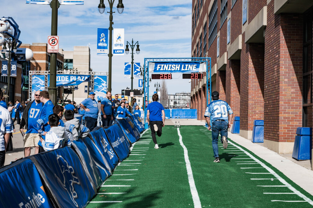 Detroit lions games with kids