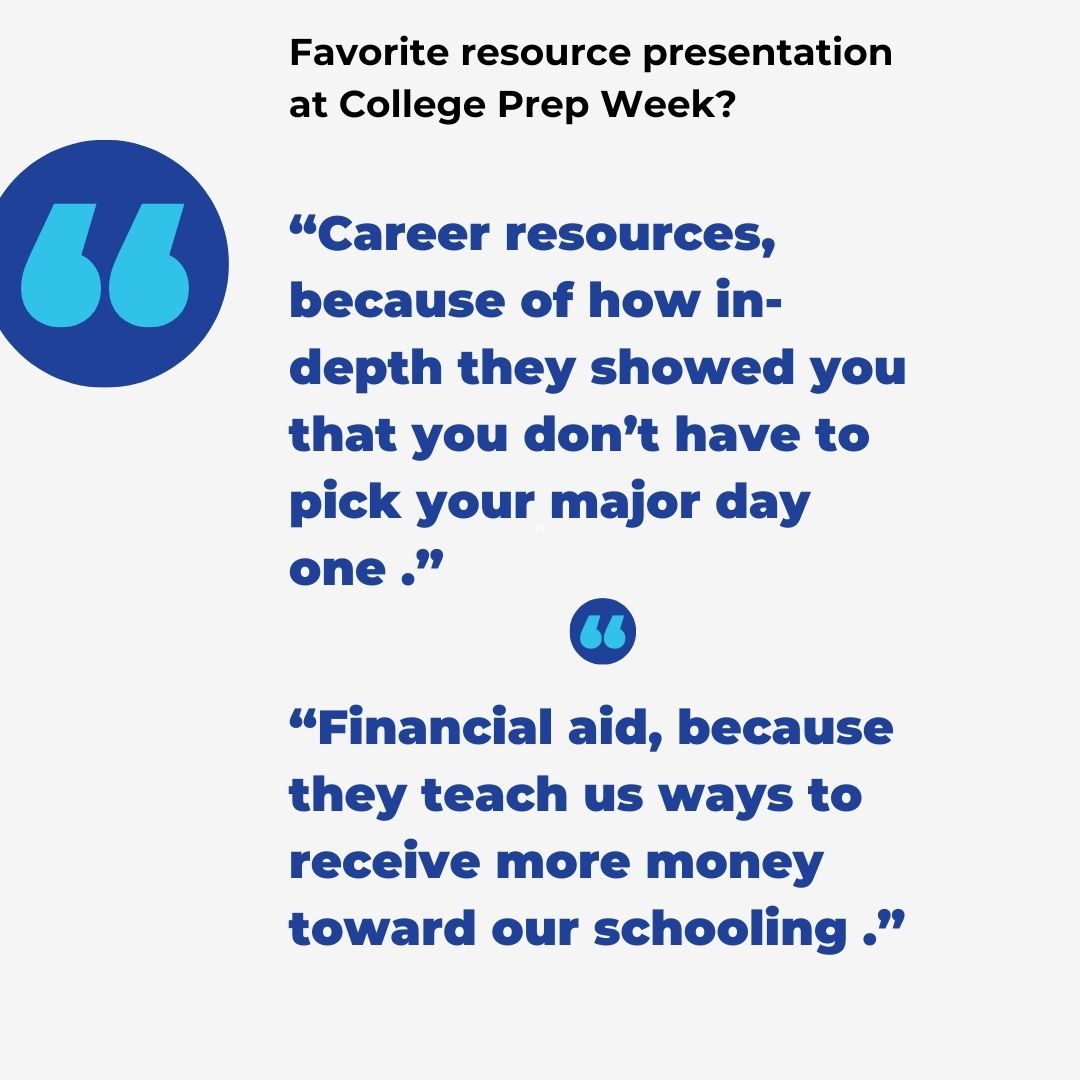 student-favorite-program-elements-college-prep-week
