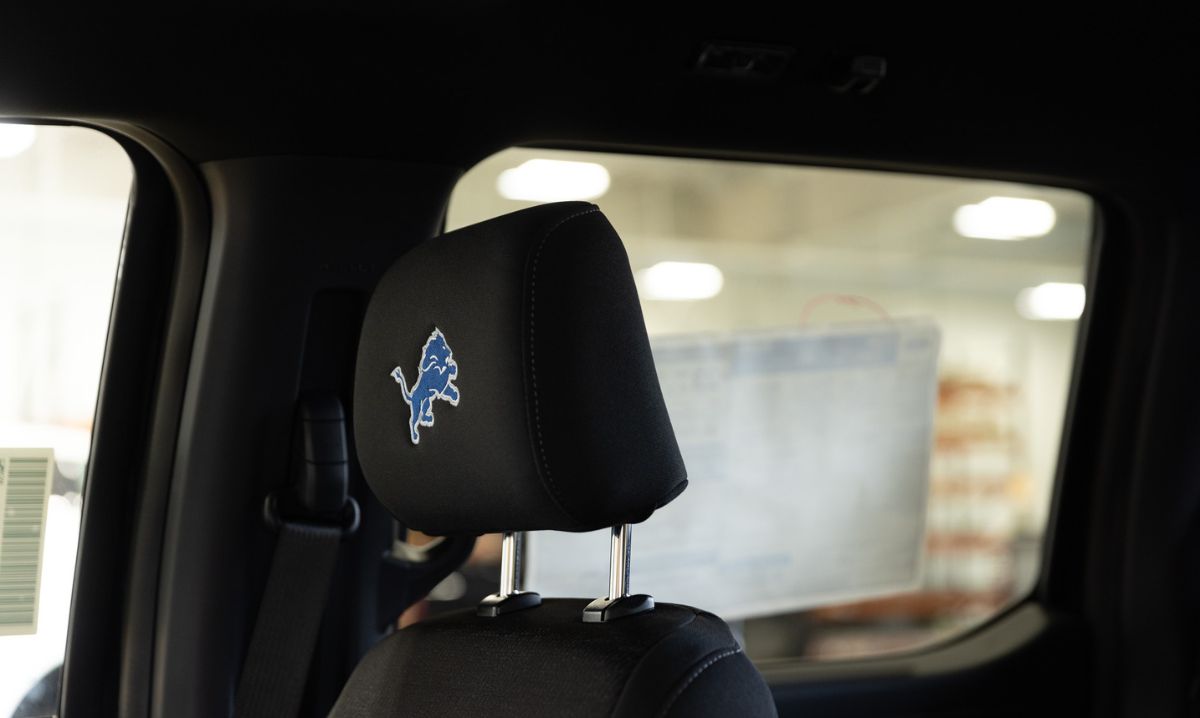 New Detroit Lions-Themed 2024 Hybrid F-150 Truck