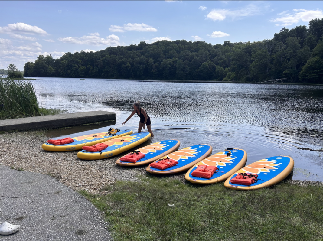 Kayaking at Brown County Indiana