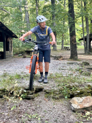 Biking in Brown County, Indiana