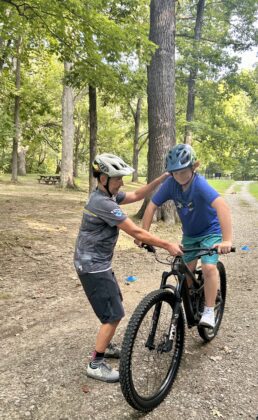 Biking in Brown County, Indiana