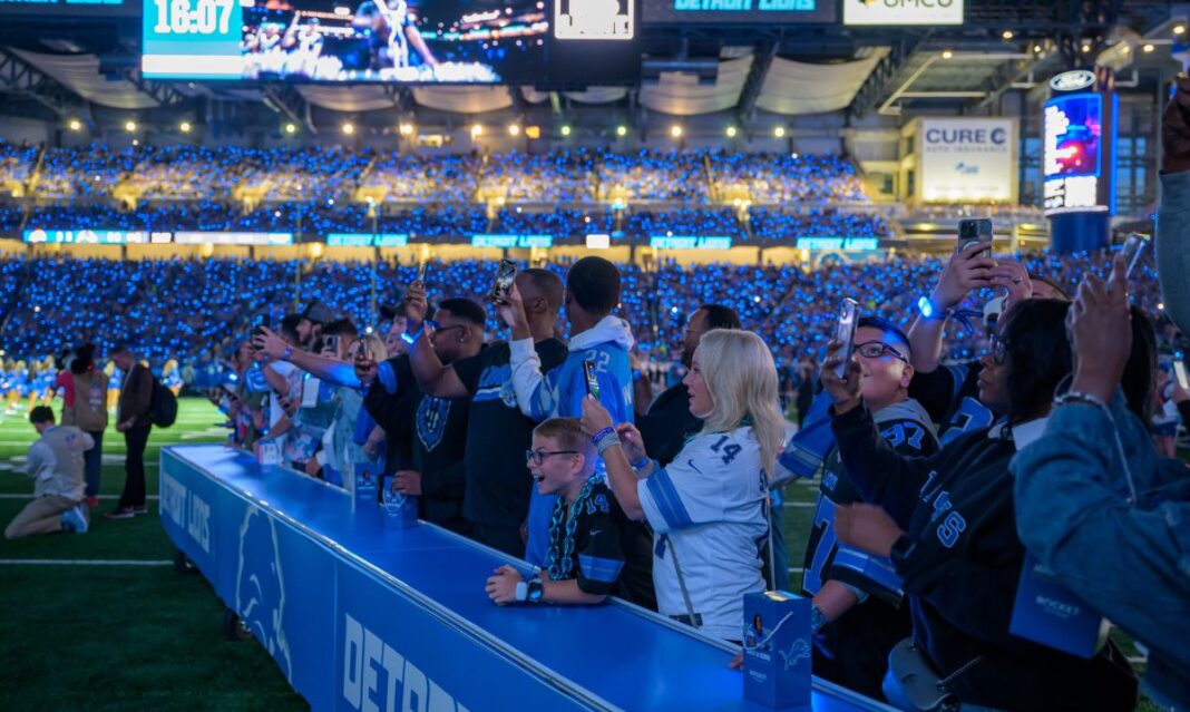 Detroit Lions Fan Tunnel Experience