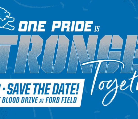 Detroit Lions One Pride Blood Drive at Ford Field