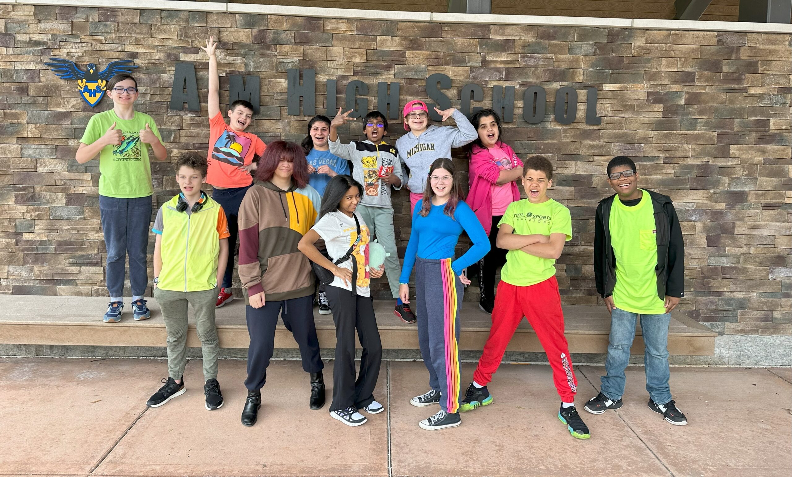 Aim High School - 12 Middle Schoolers by Sign