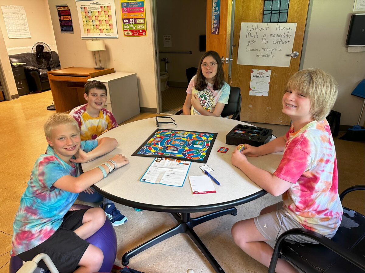 Aim High School - Four Middle Schoolers