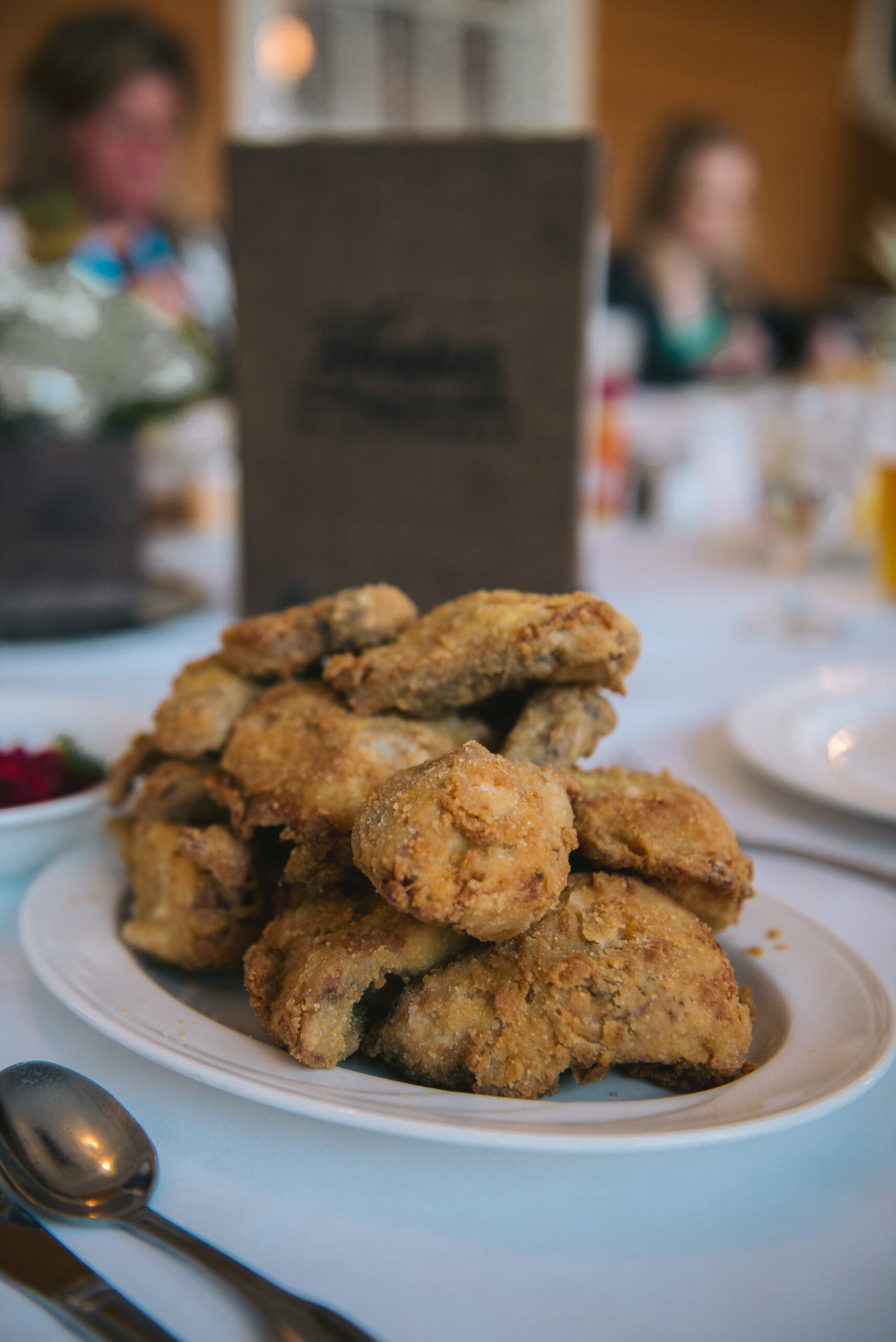 The heart of the Marketplace is Z Chef's Café, where the fried chicken is perfectly golden and crunchy on the outside, and moist and delicious on the inside.