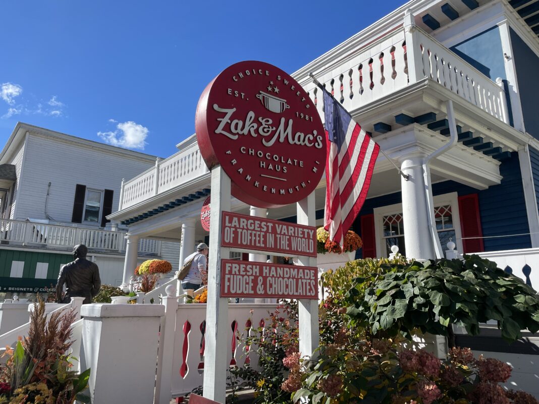 Zak and Macs in Frankenmuth, Michigan