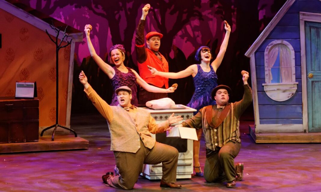 ast performing a lively scene from 