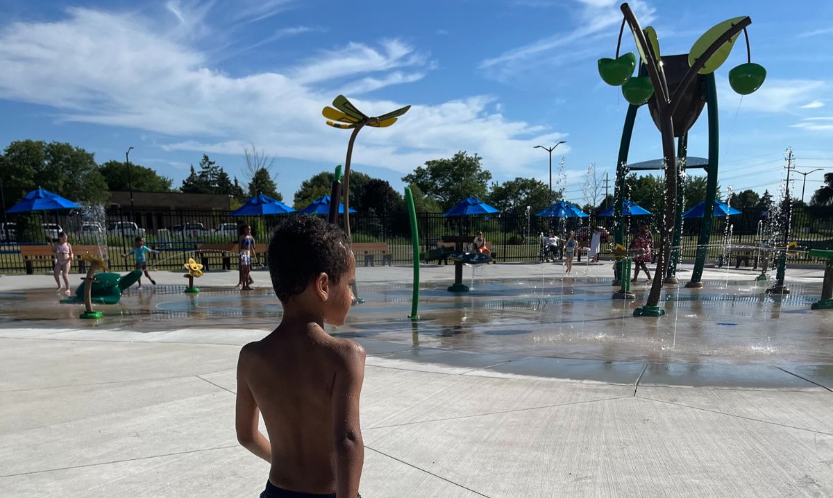Clinton Twp Splash Pad